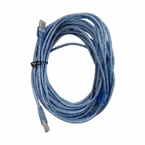 K2 USB Type-A Male to Type-B Male, 10 Meter, Blue/Purple Printer Cable