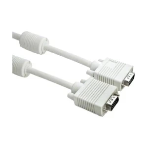 K2 VGA Male to Male, 15 Meter, White Cable