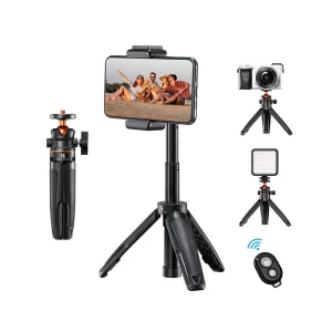 K&F Concept MS-02 Selfie Stick Tripod for Cameras & Smartphones #KF09.128V1