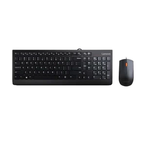 Lenovo 300 Wired Black Keyboard & Mouse Combo #GX30M39649-3Y