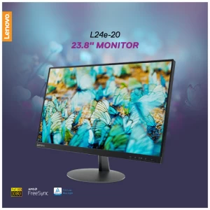 Lenovo L24e-20 23.8 Inch FHD HDMI VGA Monitor