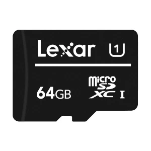 Lexar 64GB microSDHC UHS-I Class 10 Memory Card #LFSDM10-64GABC10