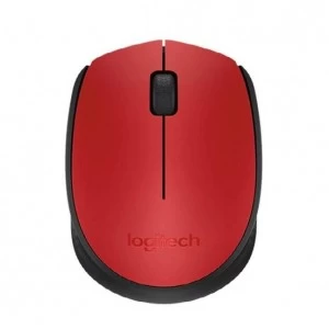 Logitech M171 Red Wireless Mouse #910-004657