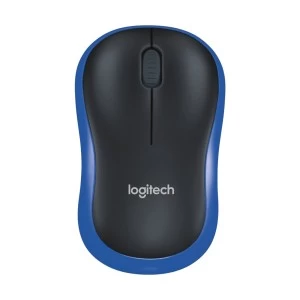 Logitech M185 Blue Wireless Mouse #910-002502