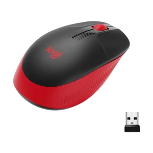 Logitech M190 Wireless Red Mouse #910-005915