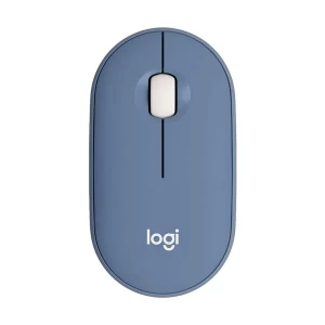 Logitech M350 Dual Mode Pebble Blueberry Wireless Mouse