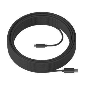 Logitech USB Male to USB Type-C Male, 10 Meter, Black USB Cable #939-001799