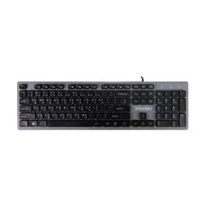 Meetion MT-K841 Wired Black Ultra-thin Keyboard with Bangla