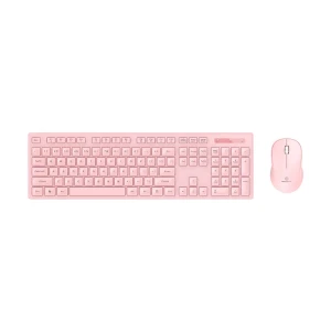 Micropack KM-237W Pink Wireless Keyboard & Mouse Combo