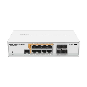 Mikrotik CRS112-8P-4S-IN 12 Port (8 Port Gigabit + 4 Port SFP) Smart Router Switch