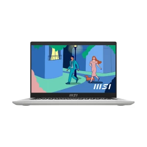MSI Modern 14 C12MO Intel Core i5 1235U 16GB RAM, 512GB SSD 14 Inch FHD IPS Display Urban Silver Laptop With Bag