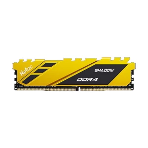 Netac Shadow 8GB DDR4 3200MHz Yellow Desktop RAM #NTSDD4P32SP-08Y
