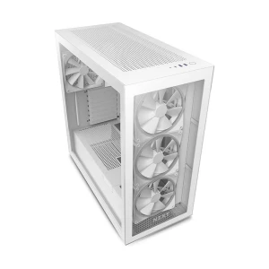 NZXT H7 Elite Mid Tower 2023 Edition White ATX Gaming Desktop Case #CM-H71EW-02