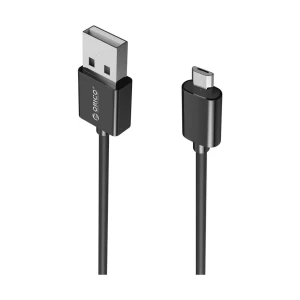 ORICO USB Male to Micro USB Male 1 Meter, Black Charging & Data Cable # ADC-10