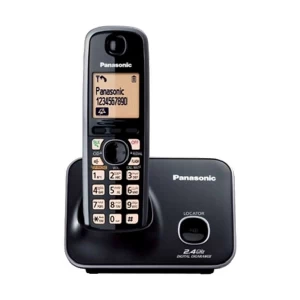 Panasonic KX-TG3711SX Cordless Black Phone Set