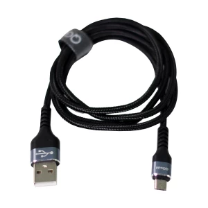 Qgeem USB Male to Micro USB, 1 Meter, Black Charging & Data Cable # QG-CCY01-1