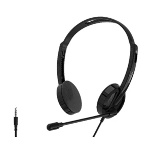 Rapoo H101 Black Wired Stereo Headphone