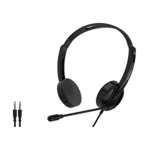 Rapoo H102 Black Wired Stereo Headphone