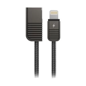 Remax USB Male to Lightning Black 1 Meter Data Cable #RC-088i