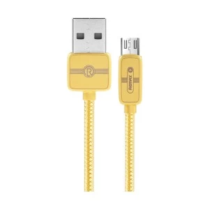 Remax USB Male to Lightning Gold 1 Meter Data Cable #RC-098i