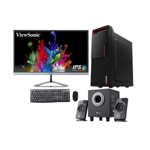 Ryans PC-GHC0400F-1G Intel Core i5 10400F 1GB DDR3 GPU 8GB DDR4 256GB PCIe SSD + 1TB HDD With 21.5in Monitor