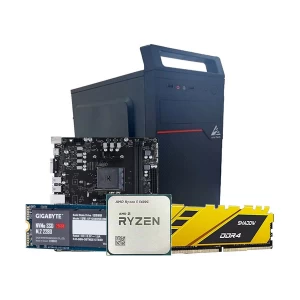 Ryans PC-V R556G AMD Ryzen 5 5600G 8GB DDR4, 256GB SSD Desktop PC