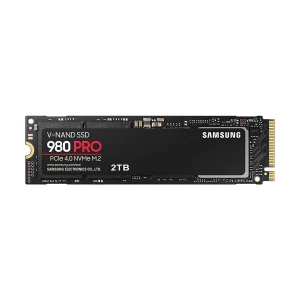 Samsung 980 Pro 2TB M.2 2280 NVMe PCIe Gen4X4 SSD #MZ-V8P2T0BW/MZ-V8P2T0B/AM (3 Year)
