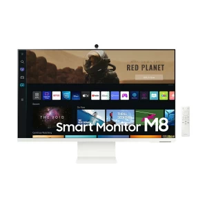 Samsung M8 32 Inch 4K UHD Micro HDMI USB Flat Gaming Monitor #LS32BM801UMXUE (No Warranty)