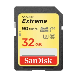 Sandisk Extreme 32GB SDXC UHS-I U3 Class 10 V30 Memory Card #SDSDXVE-032G-GNCIN