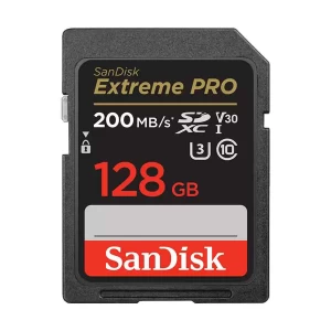 Sandisk Extreme Pro 128GB SDHC/SDXC UHS-I U3 Class 10 V30 Memory Card #SDSDXXD-128G-GN4IN