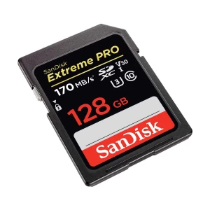 Sandisk Extreme Pro 128GB SDXC UHS-I U3 Class 10 V30 Memory Card #SDSDXXY-128G-GN4IN