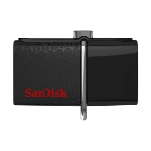 Sandisk Ultra Dual 128GB USB 3.0 & Micro USB Black OTG Pen Drive #SDDD2-128G-GAM46