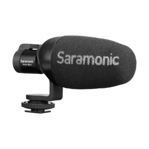 Saramonic Vmic Mini Cardioid Black Camera-Mountable Shotgun Microphone