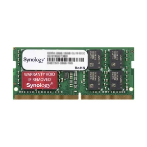 Synology 16GB DDR4 2666MHz SO-DIMM ECC Unbuffered Server RAM #D4ECSO-2666-16G