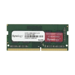 Synology 4GB DDR4 2666MHz SO-DIMM Non-ECC Unbuffered Server RAM #D4NESO-2666-4G
