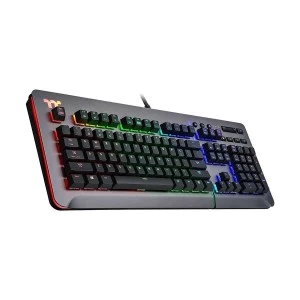 Thermaltake Level 20 RGB Cherry MX Blue Wired Gaming Mechanical Space Gray Keyboard #KB-LVT-BLSRUS-01