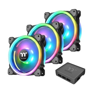 Thermaltake Riing Trio 12 RGB Radiator Fan TT Premium Edition (3-Fan Pack) #CL-F072-PL12SW-A