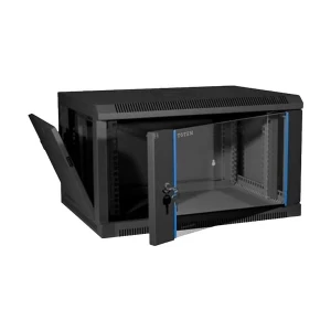 Toten W2 Series 6U 600x600 Wall mounted server cabinet and toughened glass front door #W2.6606.9001