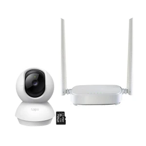 Security / TP-Link Tapo 3MP Personal Security Single Camera Package with Router #RS-TP-004