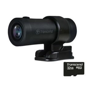 Transcend DrivePro 20 1080p Dash Camera with 32GB microSD Card for Motorcycle #TS-DP20A-32G