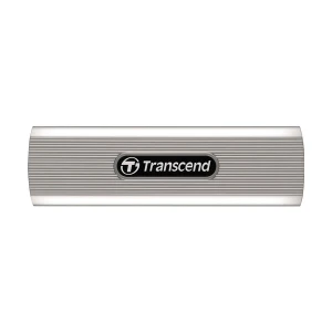 Transcend ESD320A 512GB USB 3.2 Gen 2 Type-A Soft Gray Portable External SSD #TS512GESD320A