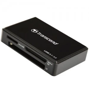 Transcend TS-RDF9K2 USB-3.1 Black Multi Memory Card Reader With UHS-II Support