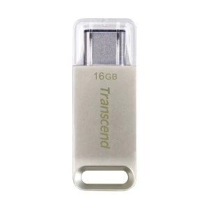 Transcend JetFlash 850S 16GB USB (Type C) 3.1 Silver Plating