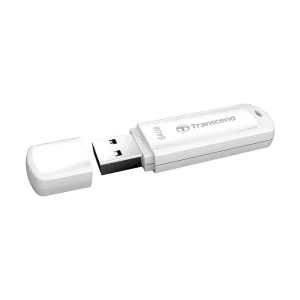 Transcend V-730 64GB USB 3.1 White Pen Drive (TS64GJF730)