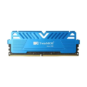 Twinmos TornadoX6 8GB DDR4 3200MHz U-DIMM Blue Desktop RAM with Heatsink #TMMDD48GB3200DBBX6