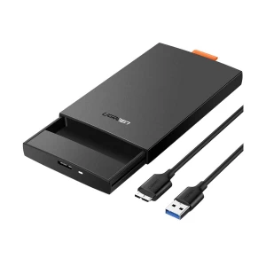 Ugreen 60353 2.5 inch USB 3.0 Black Hard Drive Enclosure # 60353