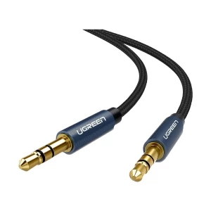 Ugreen 3.5mm Male to Male Blue 02 Meter Audio Cable # 10687-AV112