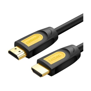 Ugreen HDMI Male to Male, 1 Meter, Black-Yellow Cable # 10115 (4K)