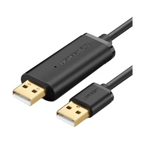 Ugreen USB 2.0 Data link cable(2 Meter)Black (20233)