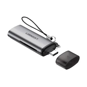 Ugreen USB-C TF/SD Gray Card Reader (50704)